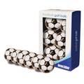 Football Novelty Golf Balls - Black/White